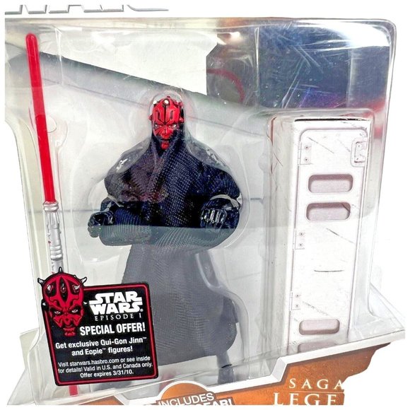 Hasbro Star Wars Legacy Saga Legend SL07 Darth Maul Figure With Battle Gear 2009 - Picture 1 of 6